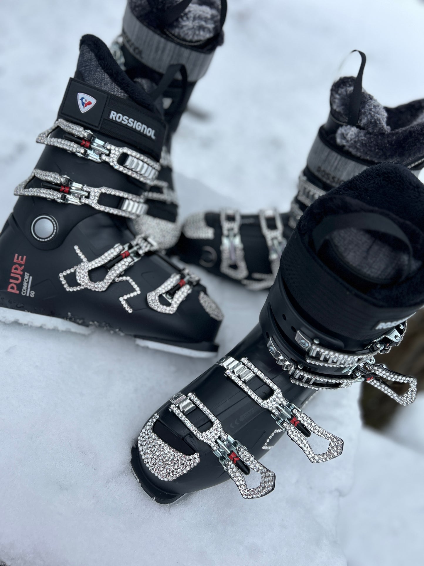 Custom Swarovski Ski Boots