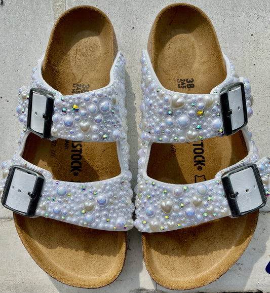 Bridal Birkenstock Arizona
