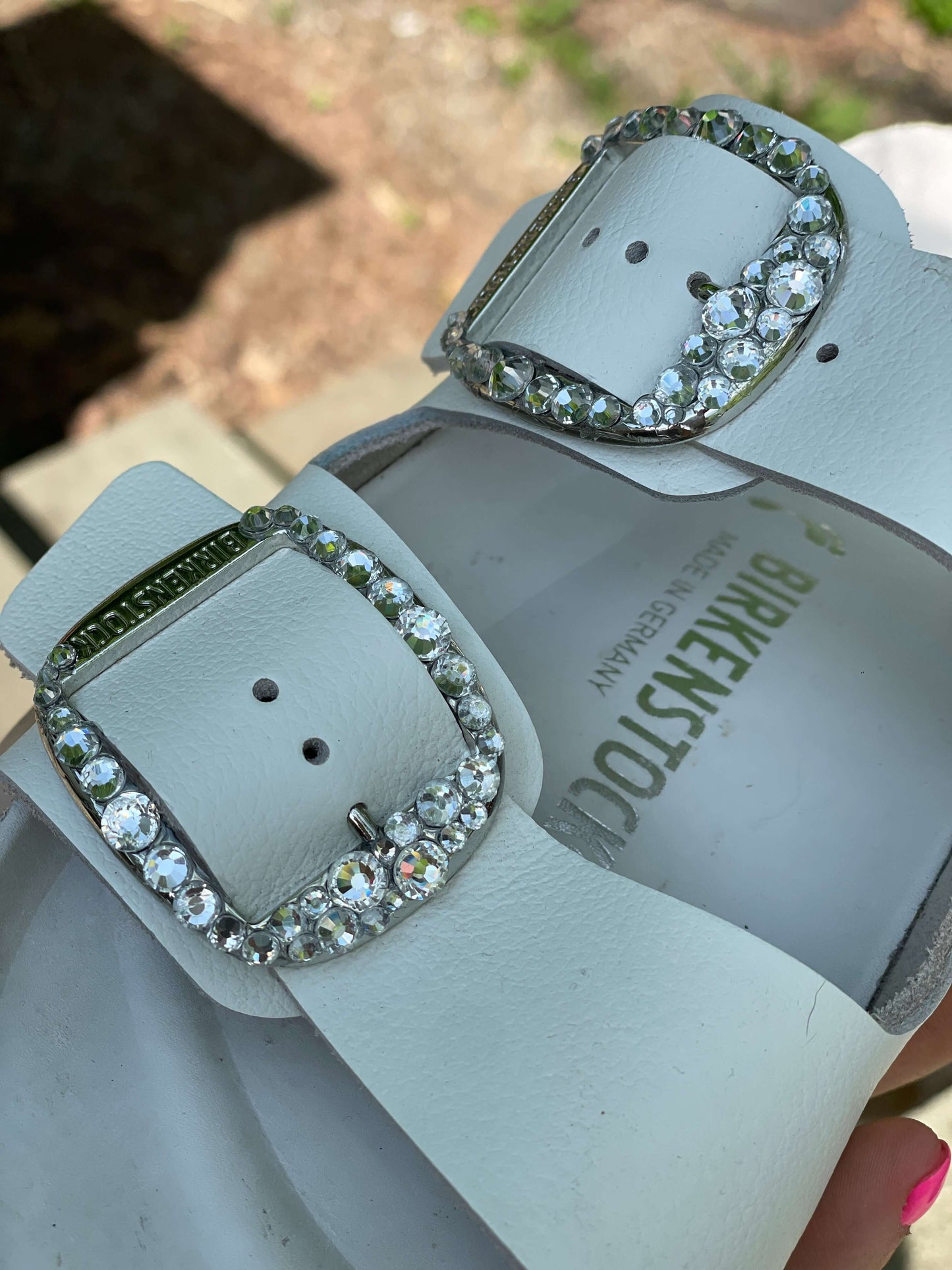 Big Buckle Bedazzled Birkenstock Multicolor