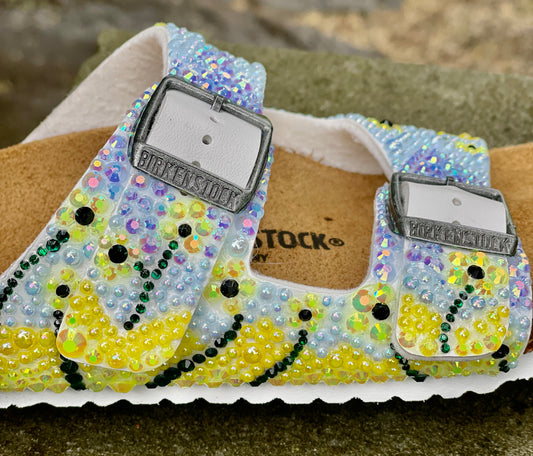 Custom Flower Birkenstock Arizona