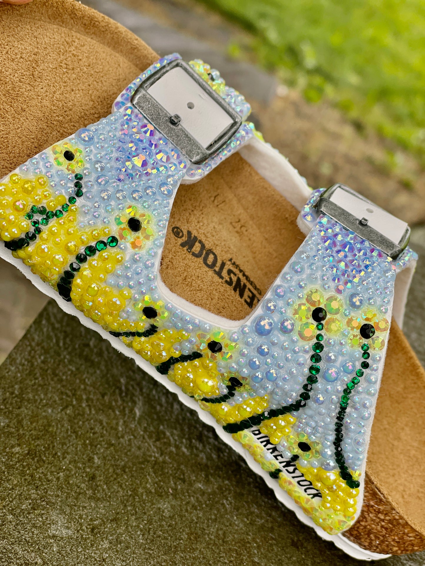 Custom Flower Birkenstock Arizona