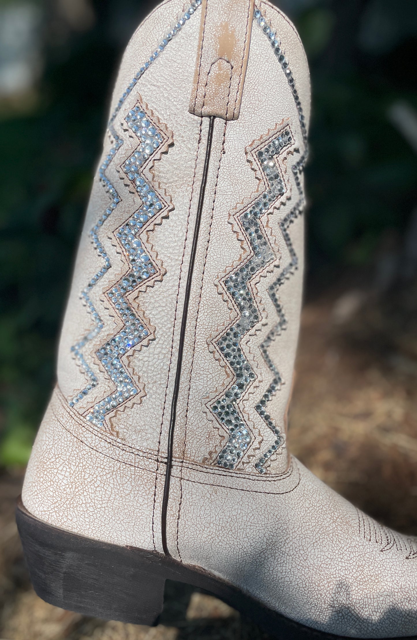 Laredo Wedding Cowboy Boots, Western Boots for Women, Sparkle Cowboy Boots