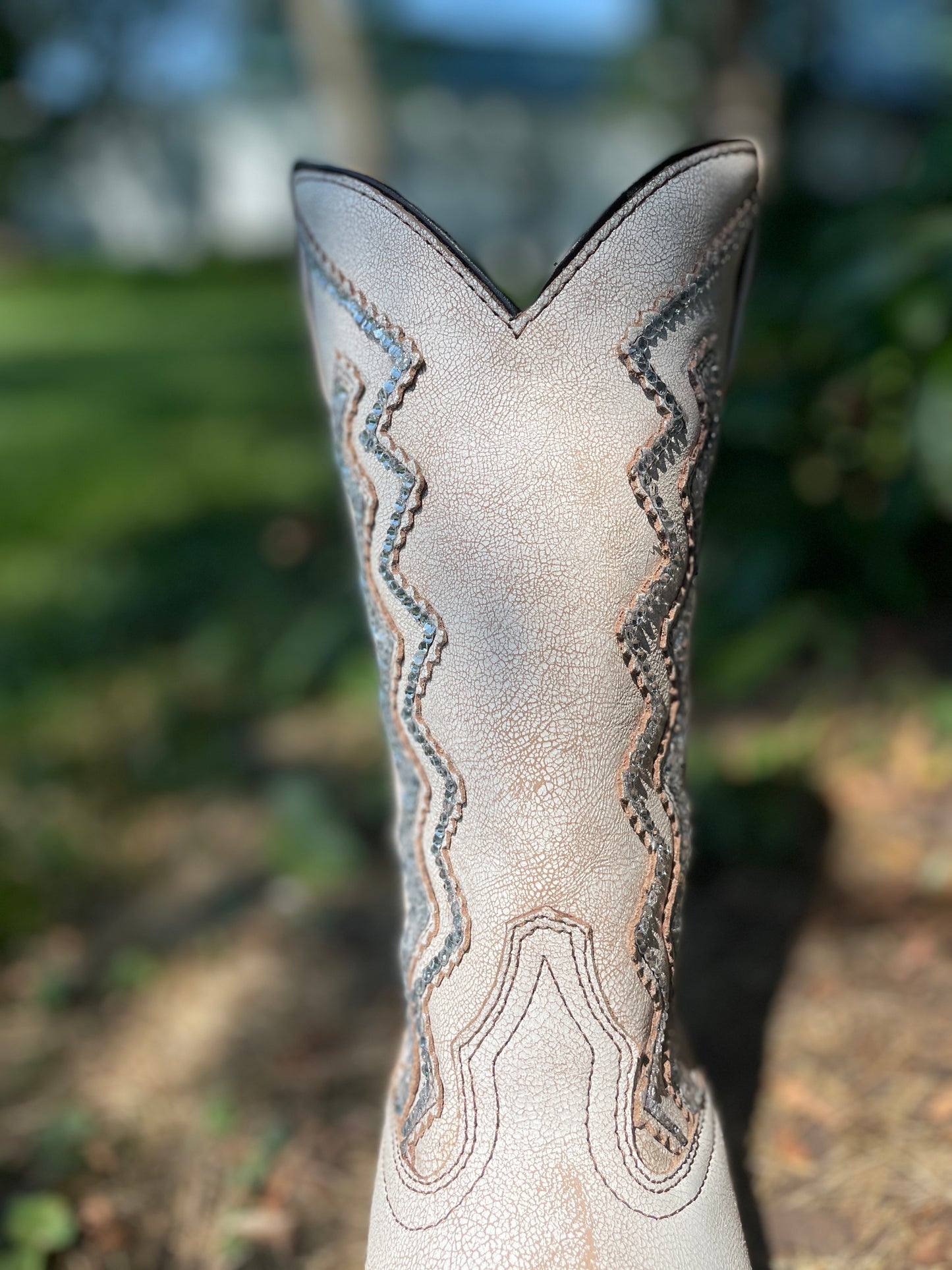 Laredo Wedding Cowboy Boots, Western Boots for Women, Sparkle Cowboy Boots