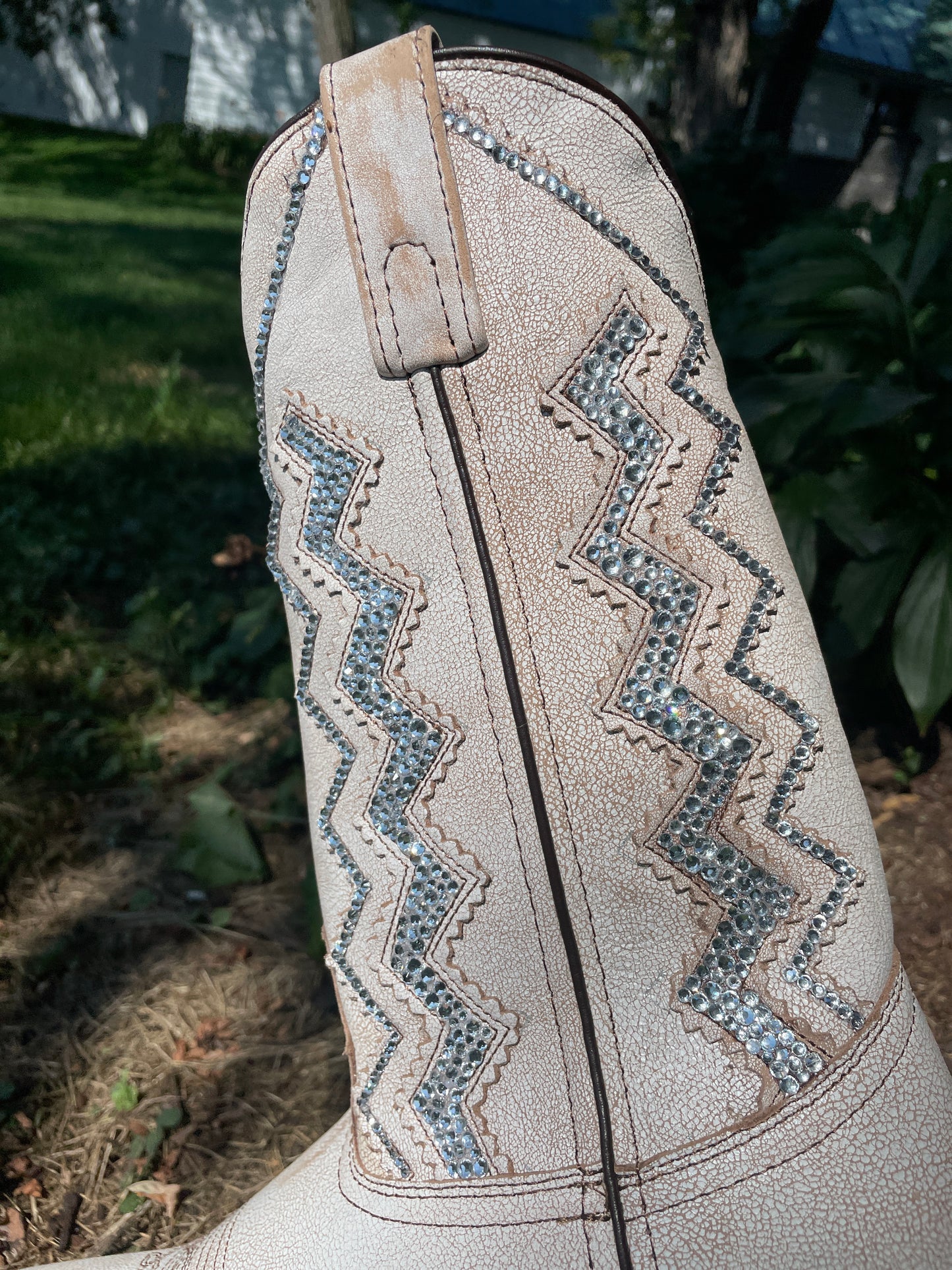 Laredo Wedding Cowboy Boots, Western Boots for Women, Sparkle Cowboy Boots