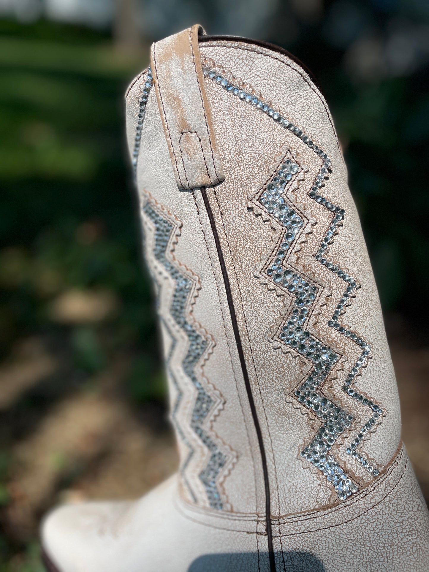 Laredo Wedding Cowboy Boots, Western Boots for Women, Sparkle Cowboy Boots