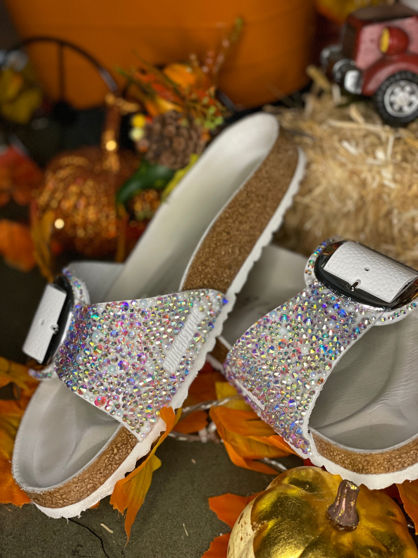 Bedazzled Big Buckle Birkenstock Madrid