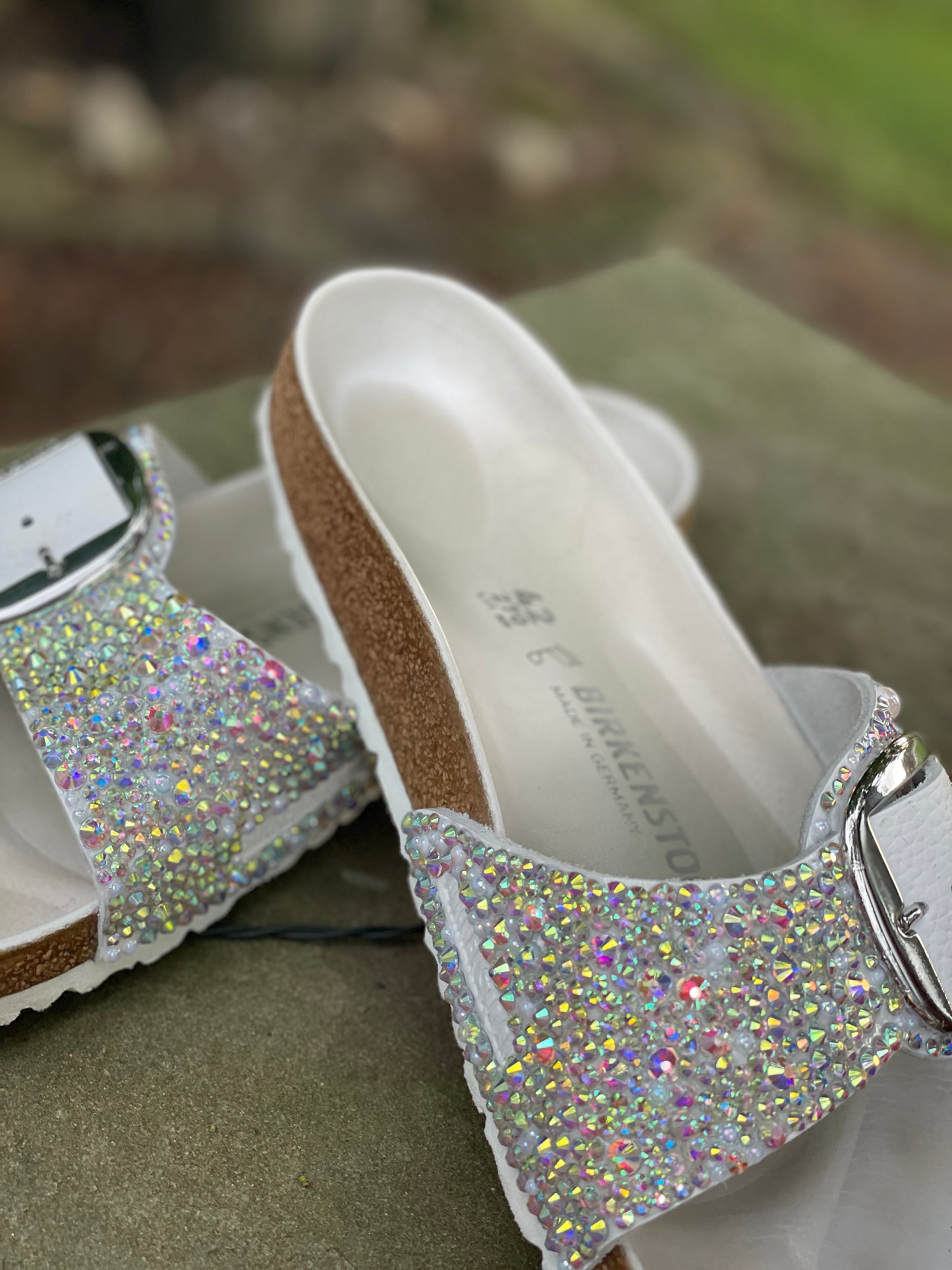 Bedazzled Big Buckle Birkenstock Madrid
