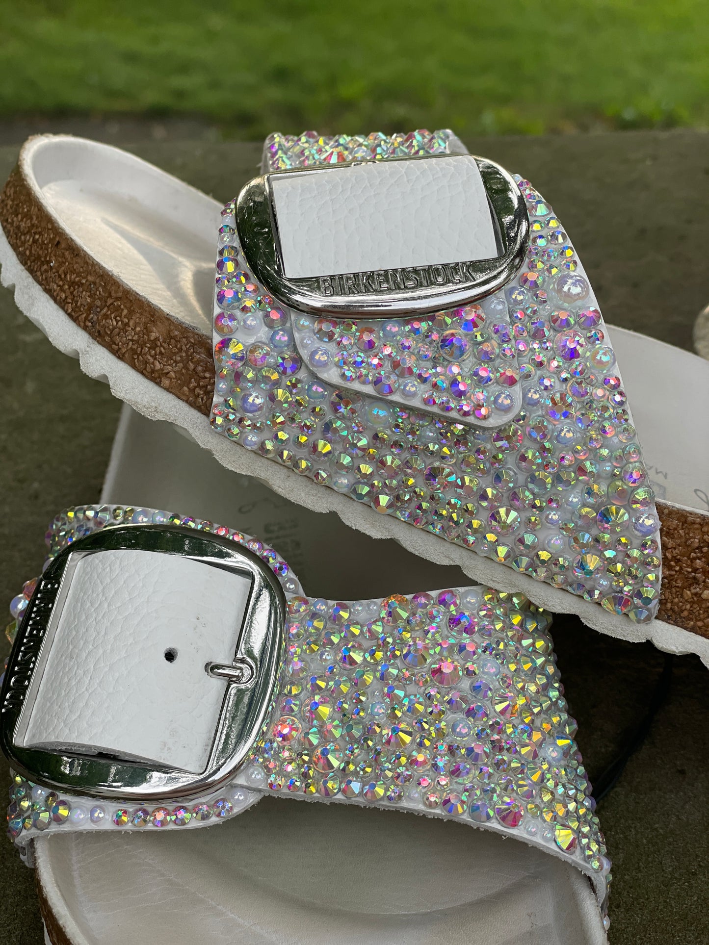 Bedazzled Big Buckle Birkenstock Madrid