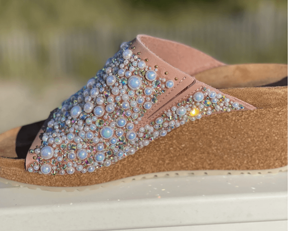 Bedazzled Birkenstock Wedge Namica Sandal