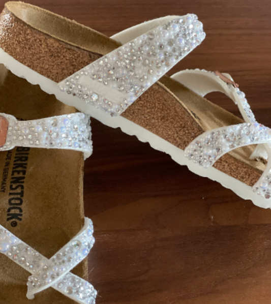 Bridal Crystal Birkenstock Mayari