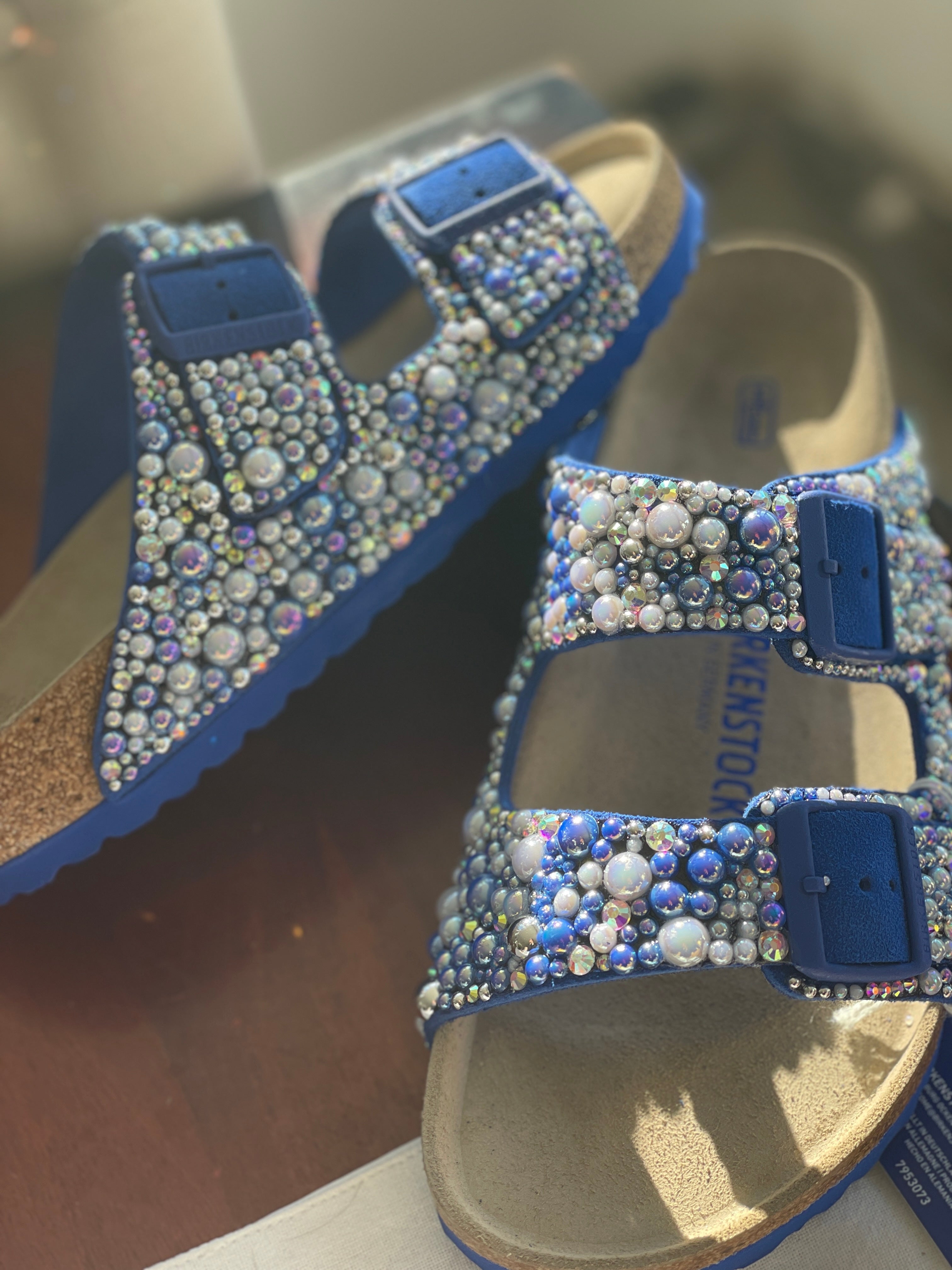 Birkenstock swarovski crystal hot sale