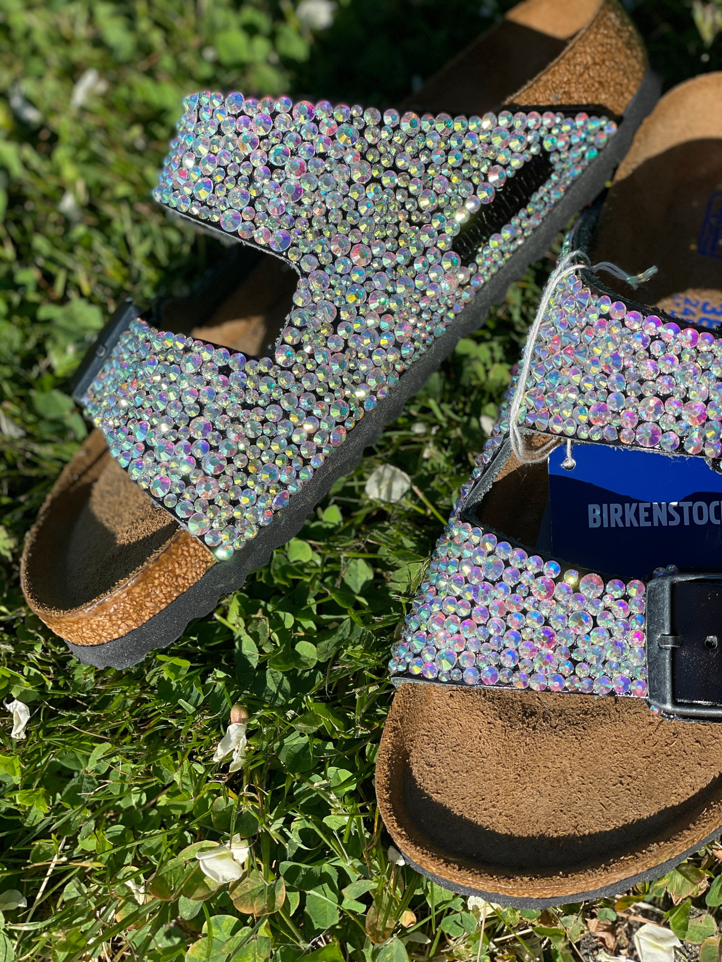 Birkenstock cheap with rhinestones