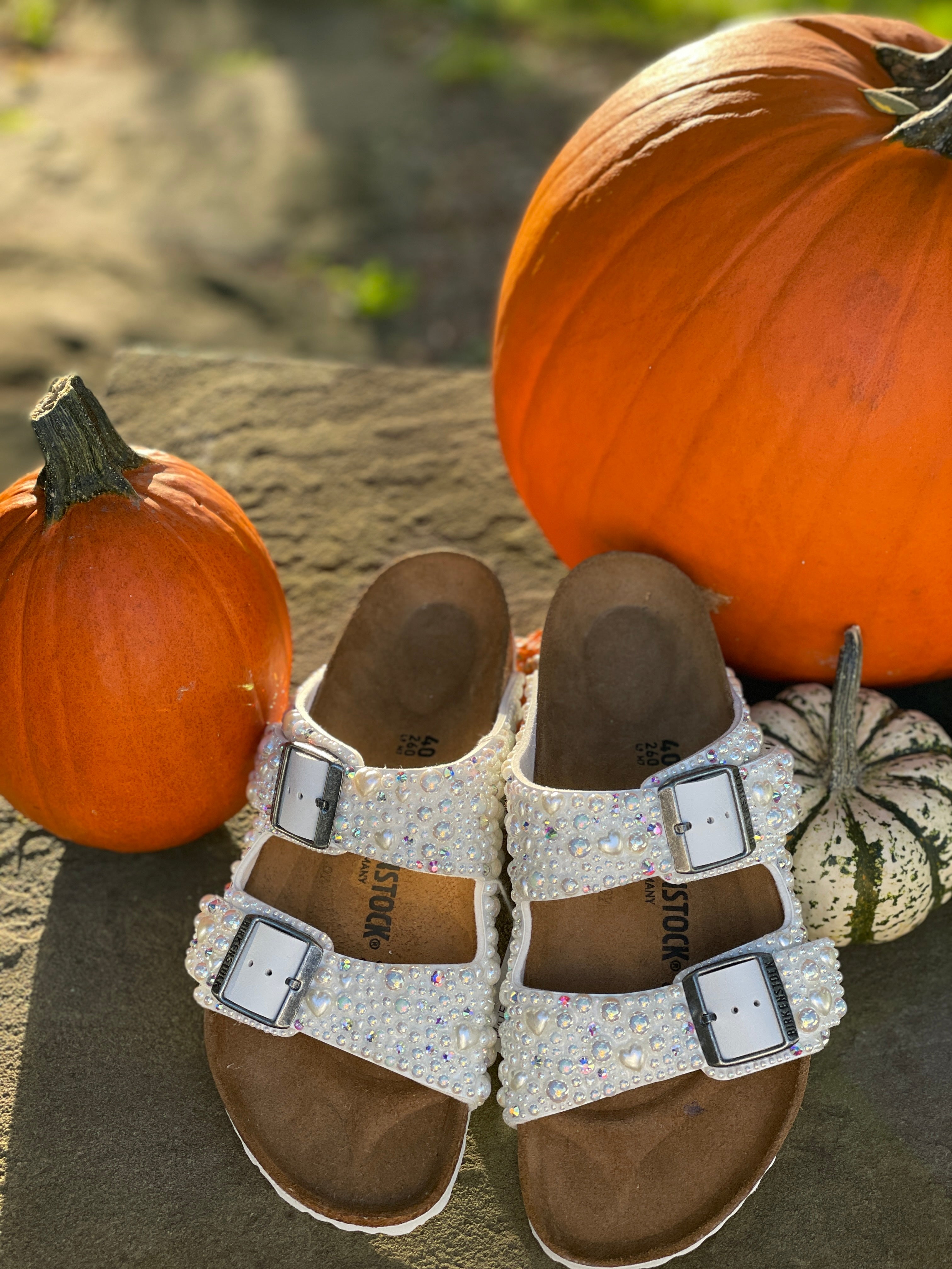 Bridal Birkenstock Arizona