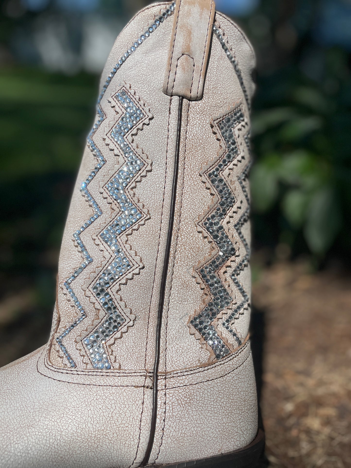 Laredo Wedding Cowboy Boots, Western Boots for Women, Sparkle Cowboy Boots