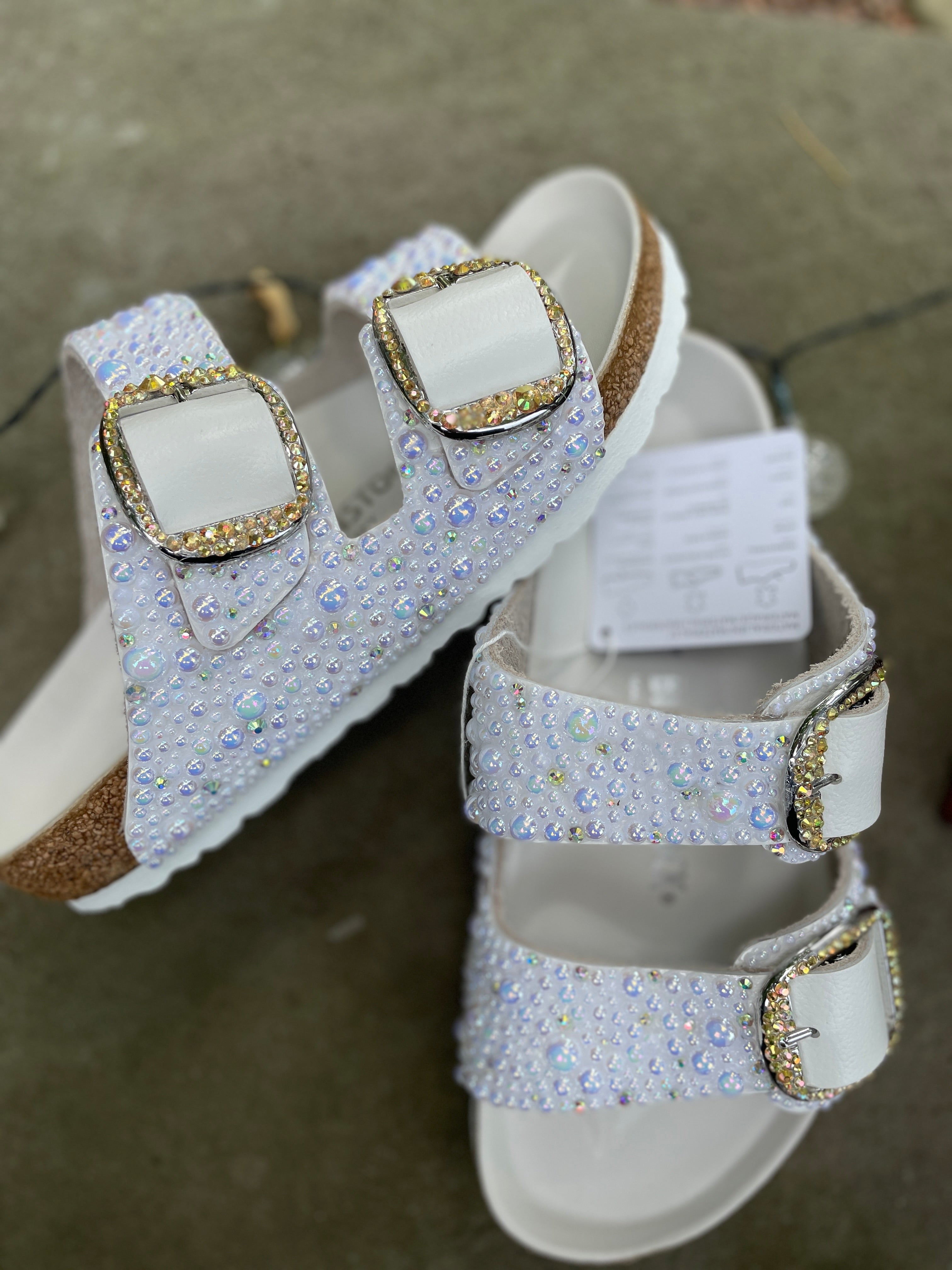 Big Buckle Bedazzled Birkenstock Multicolor