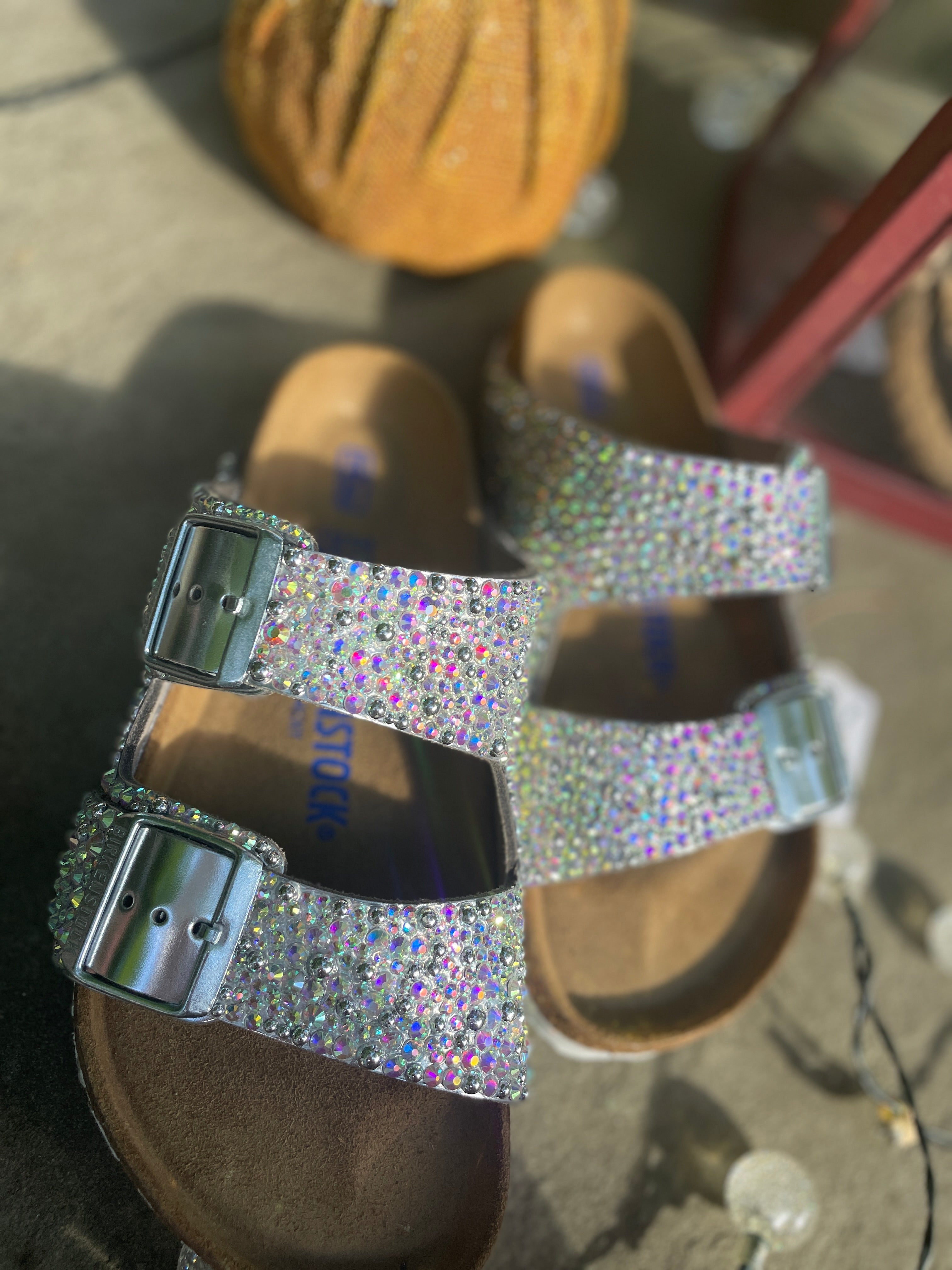 Bling birkenstocks best sale