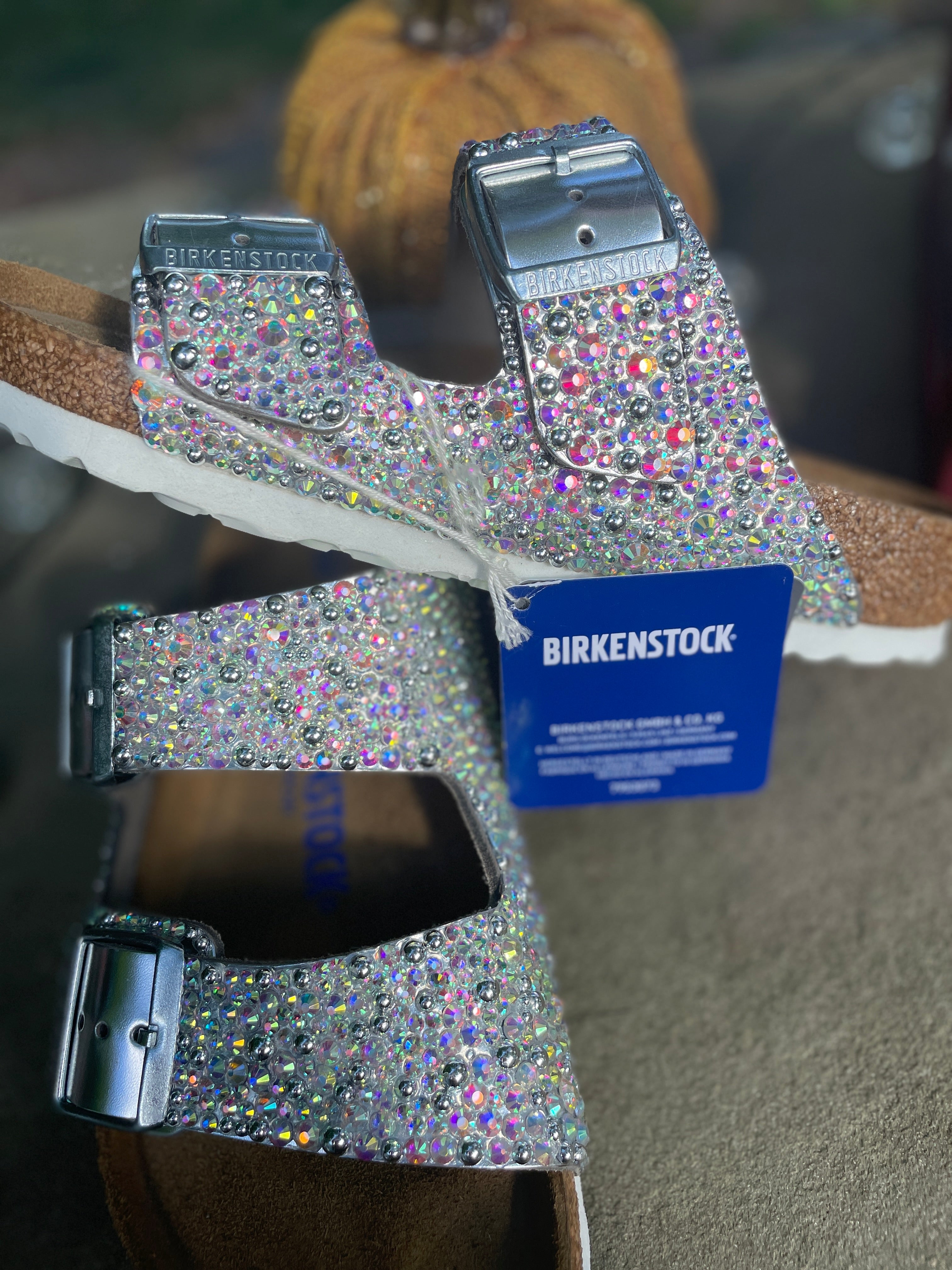 Bling birkenstocks hot sale