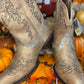 Roper Wedding Cowboy Boots, Western Boots for Women, Sparkle Cowboy Boots