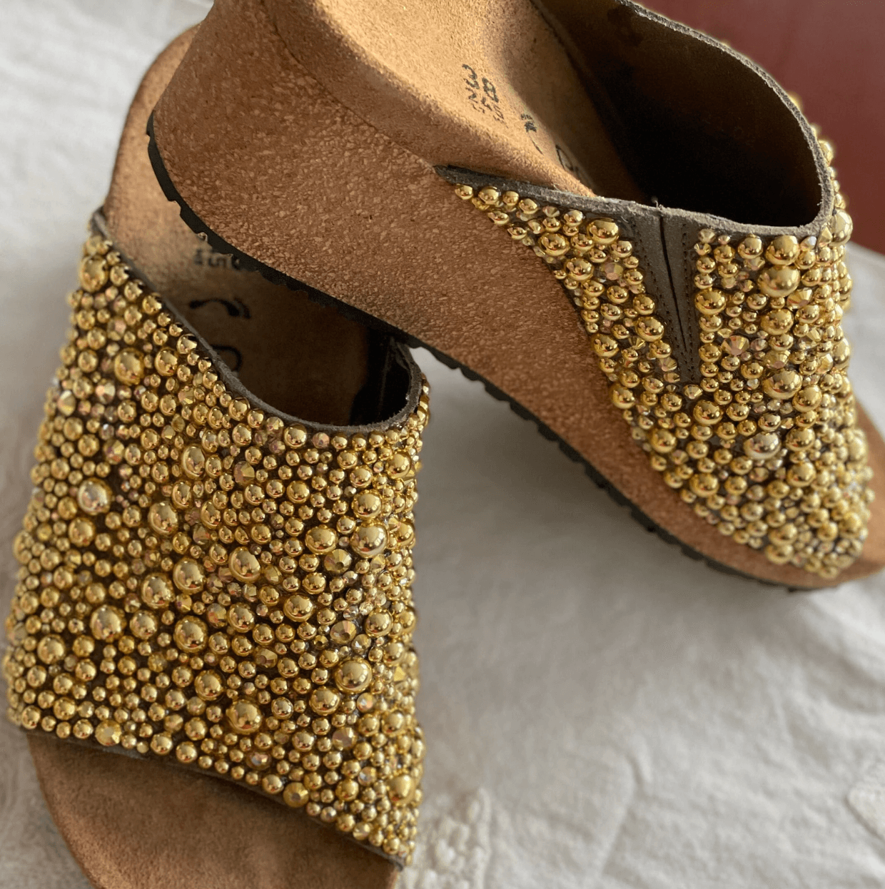 Bedazzled Birkenstock Wedge Namica Sandals