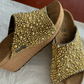 Bedazzled Birkenstock Wedge Namica Sandals