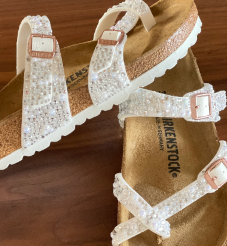 Crystal birkenstocks 2025